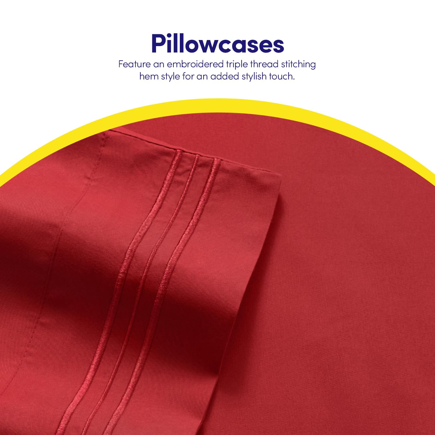 Sweet Home Collection sheet set beside ruler for scale, shows accurate size and fit