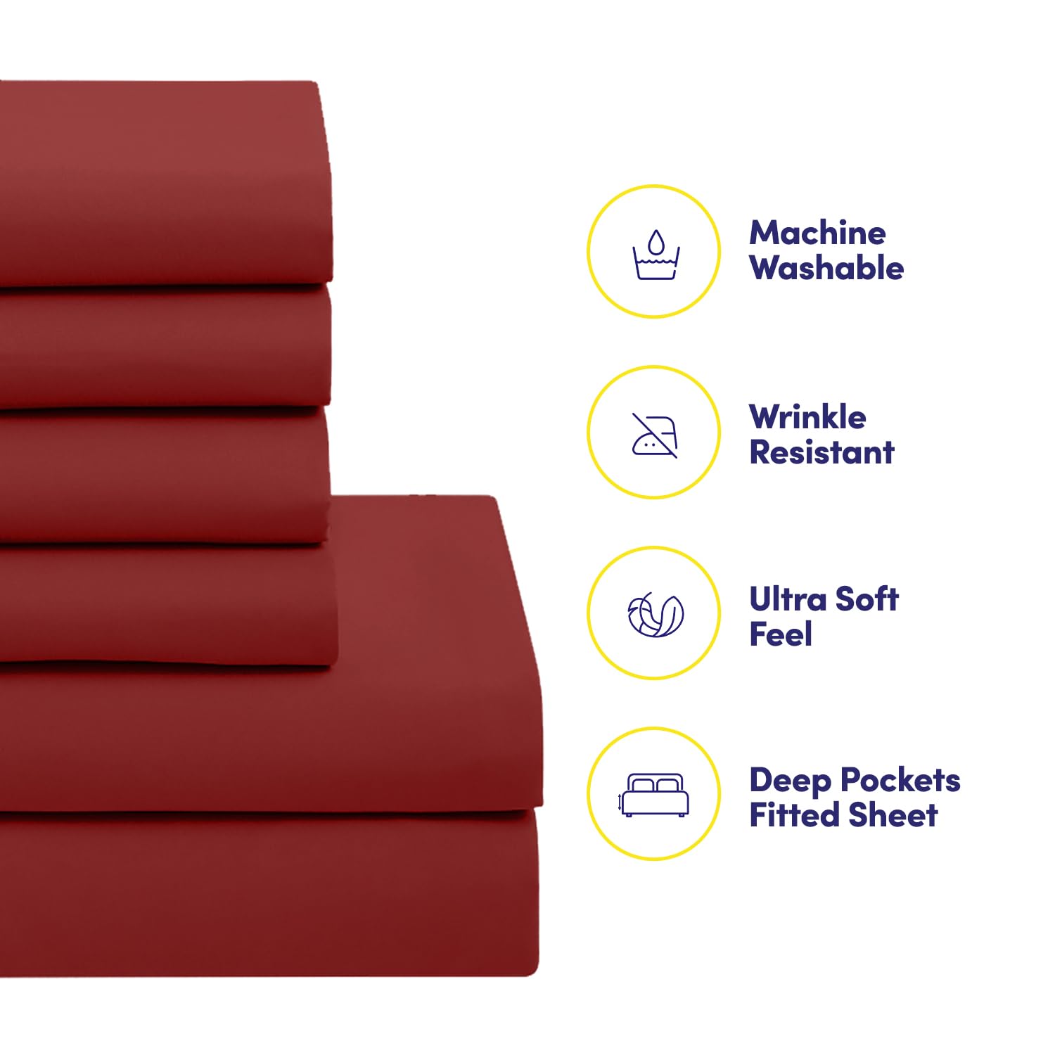 Sweet Home Collection twin and queen size comparison showing scale and fit options
