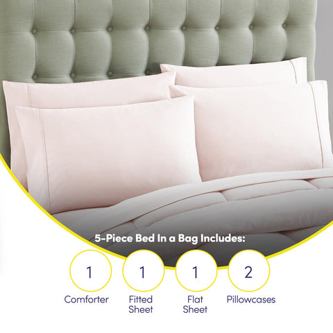 Sweet Home Collection on Twin XL mattress demonstrating proper fit and scale