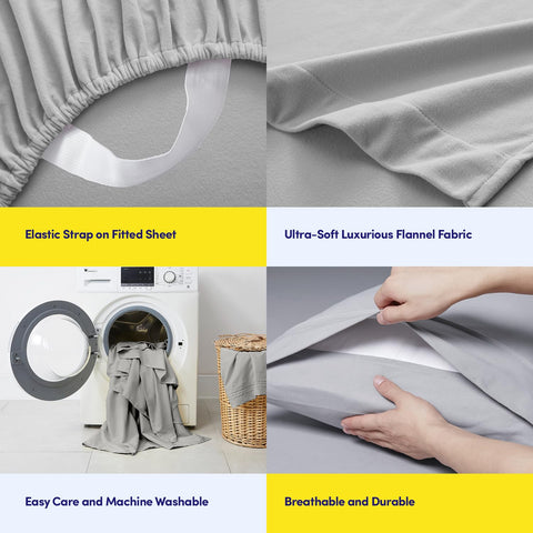Sweet Home Collection size label and dimensions tag for correct bedding selection