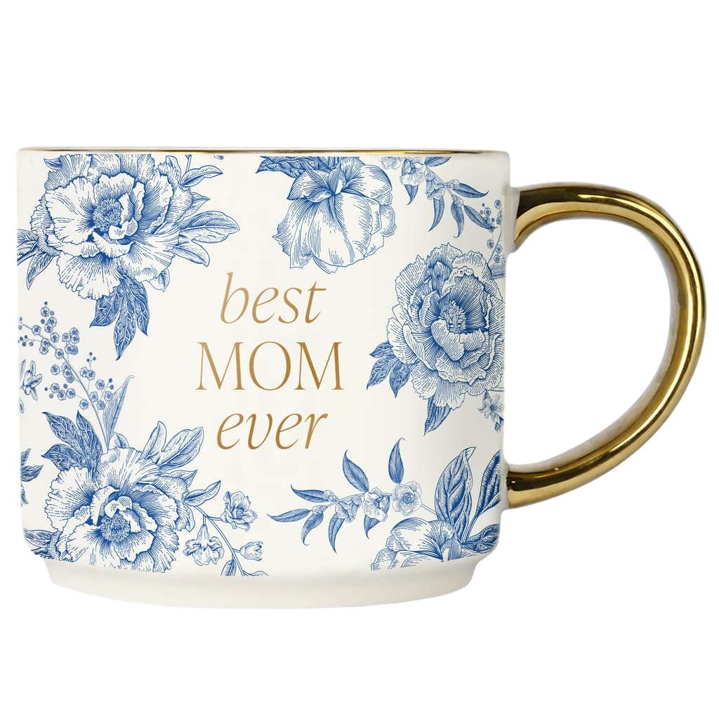 Sweet Water Decor front view showing Best Mom Ever message and elegant design benefit keepsake appeal
