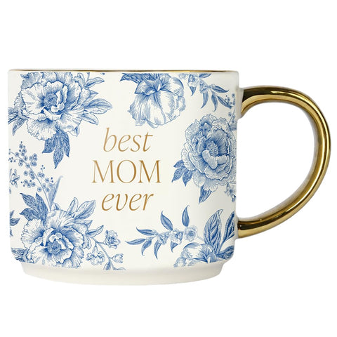 Sweet Water Decor front view showing Best Mom Ever message and elegant design benefit keepsake appeal