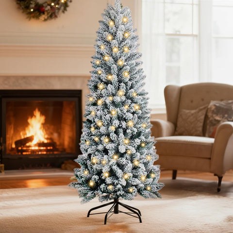 Sweetcrispy in a decorated living room setting showing ambiance benefit: creates cozy holiday scene