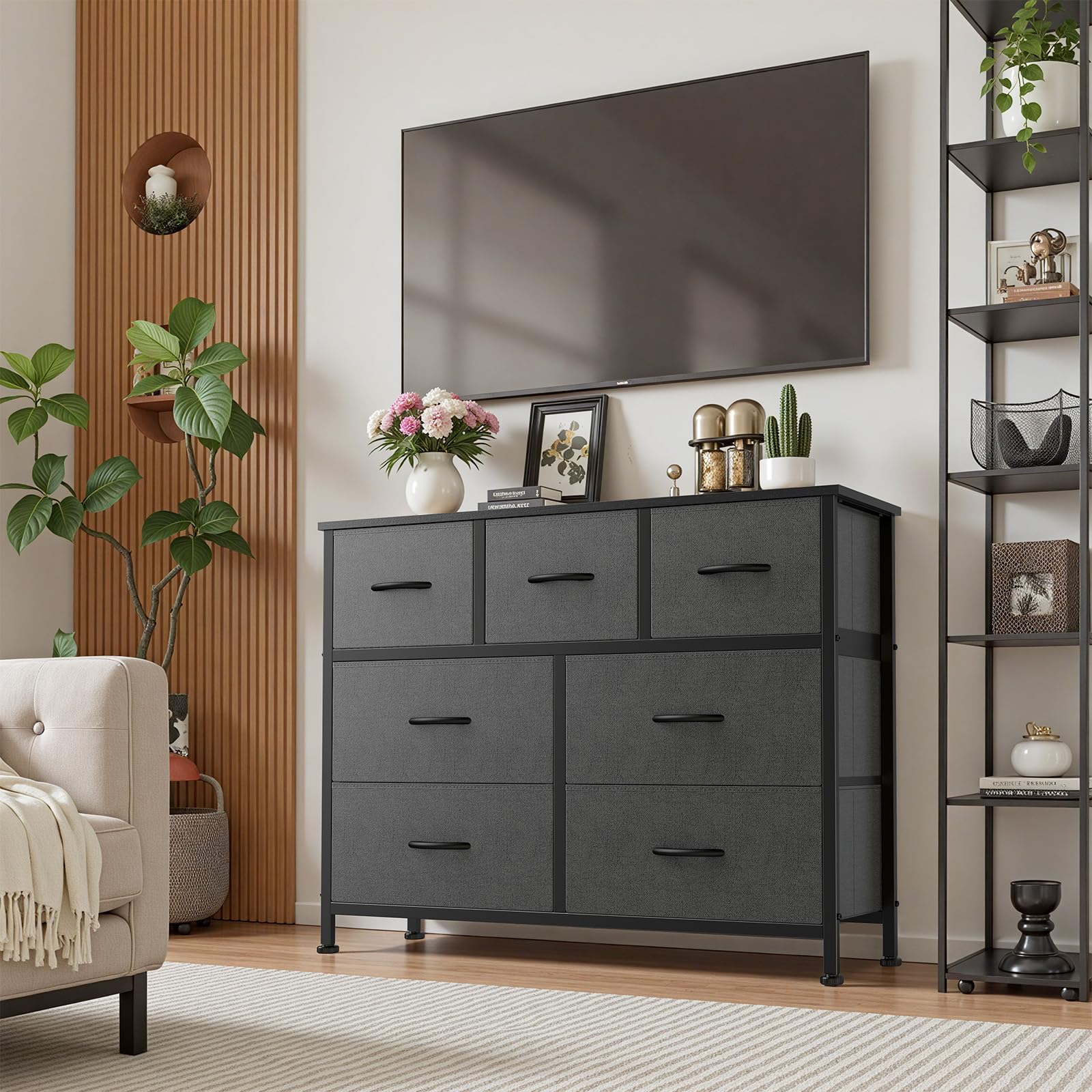 Sweetcrispy wooden top close-up showing sturdy surface for TV or decor