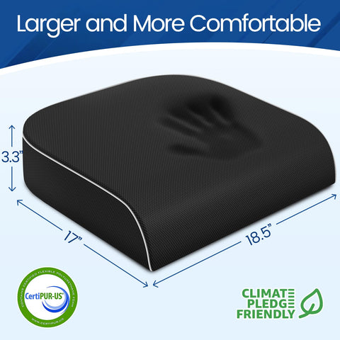 SweetSlubr close-up of memory foam texture for supportive contouring