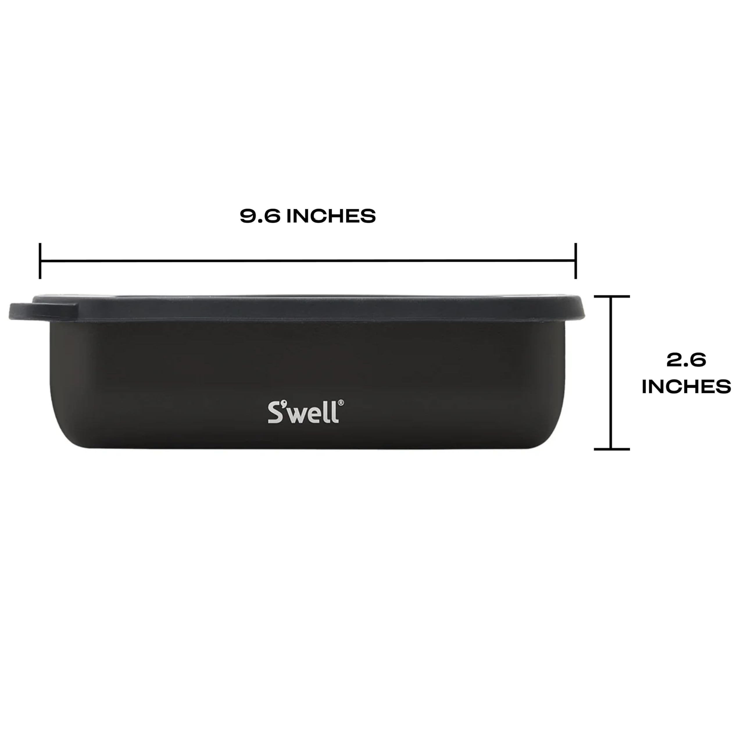 S'well packed bento in a backpack showing portability and commute convenience