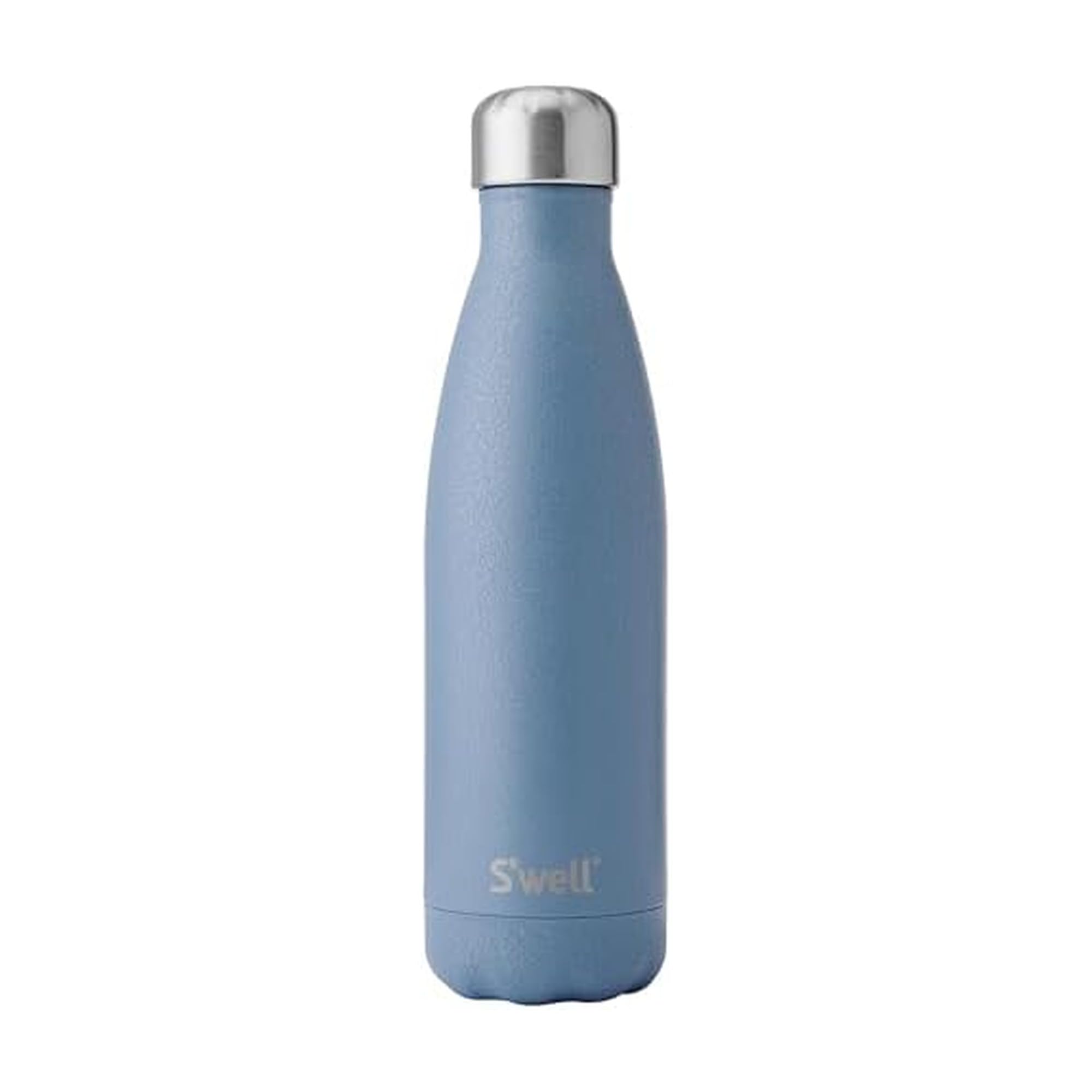 S'well bottle front view showing Desert Sky design and slim profile for portability
