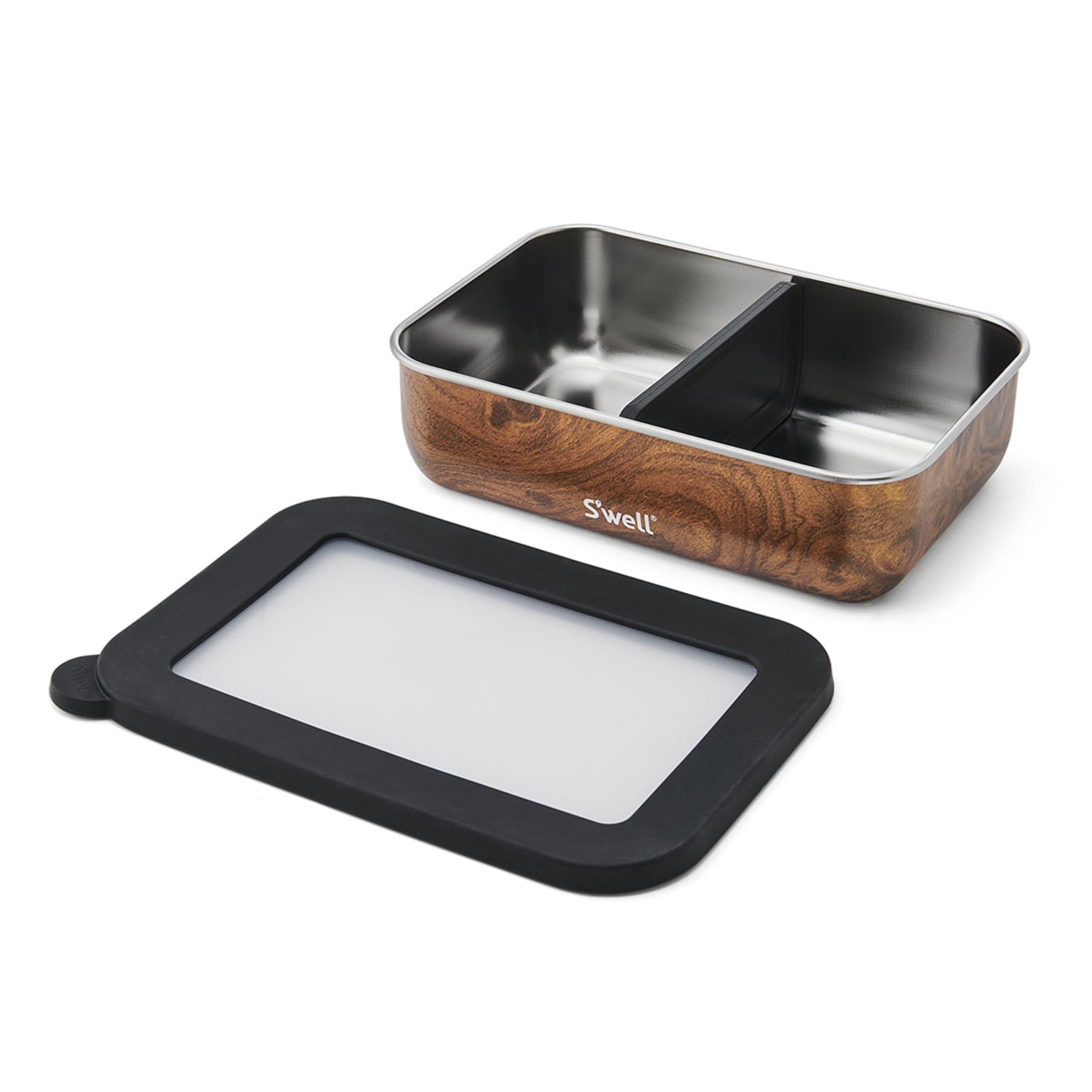 S'well close-up of clear lid seal showing leakproof design for worry-free transport