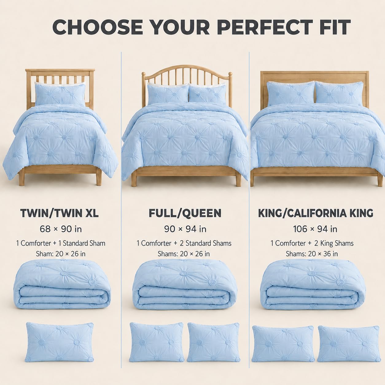 Swift Home fabric closeup of double-brushed microfiber showing soft surface for skin comfort