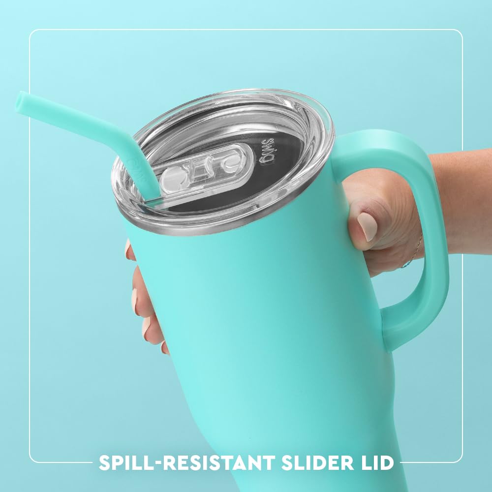 Swig Life silicone base close-up showing anti-slip and surface protection benefit