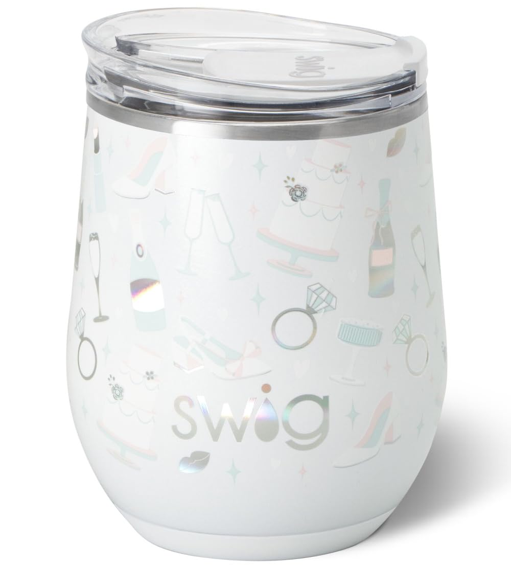 Swig Life Bride to Be front view showing design and insulated benefits