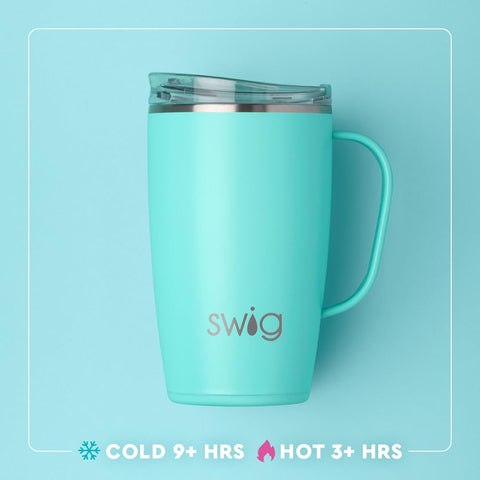 Swig Life Honey Meadow removable slider lid detail for spill-resistant sipping