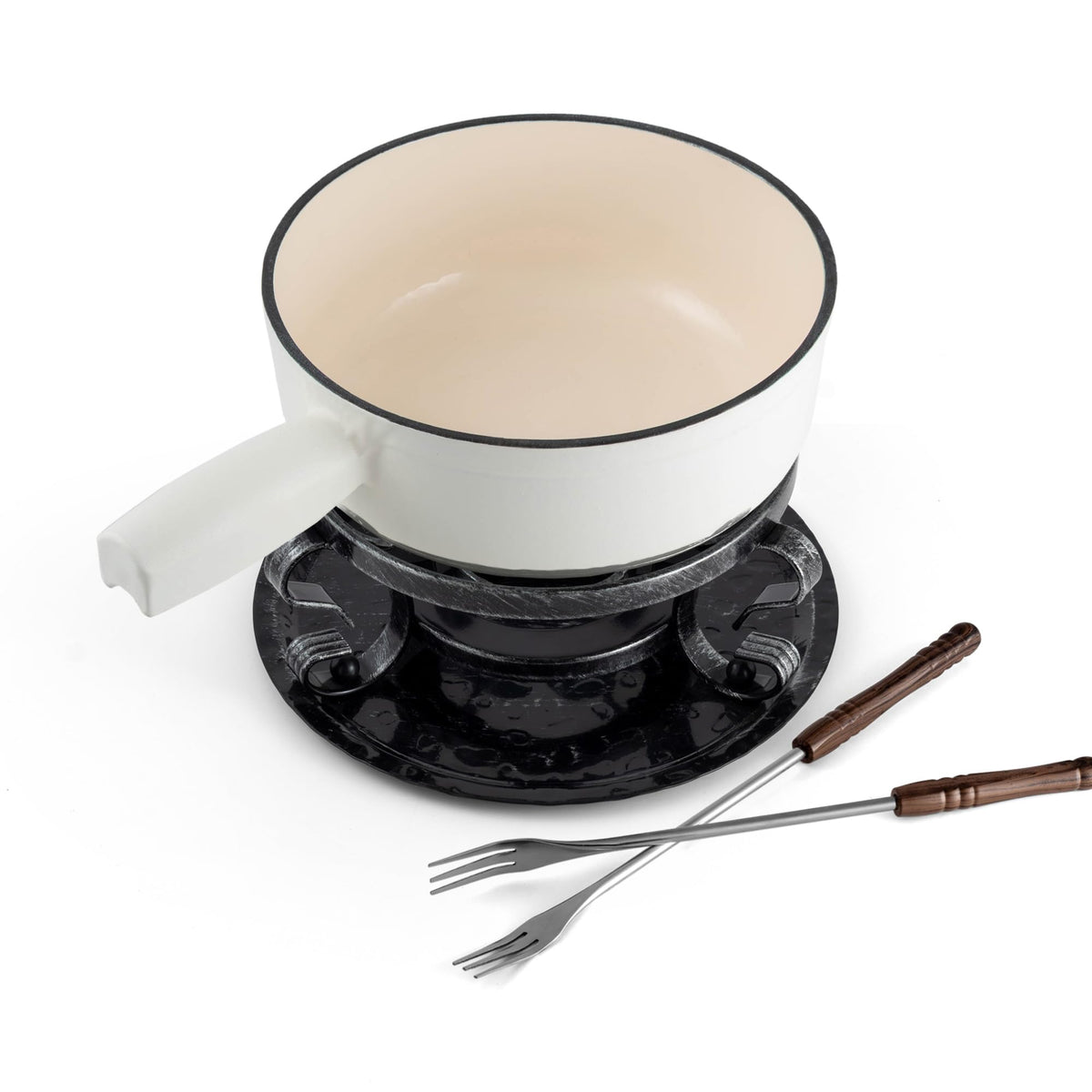 Swissmar matte white packaging showing set components and gift-ready presentation