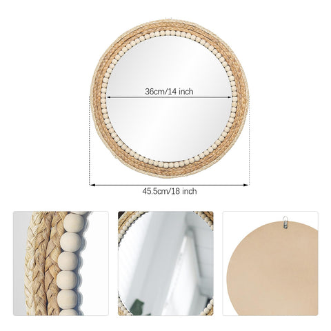 SWTHONY side profile showing woven frame texture and lightweight hanging benefit
