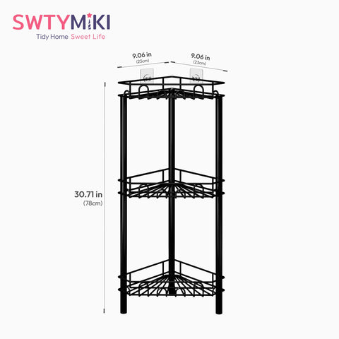 SWTYMIKI used in kitchen with spice jars showing versatile multi-room storage benefit
