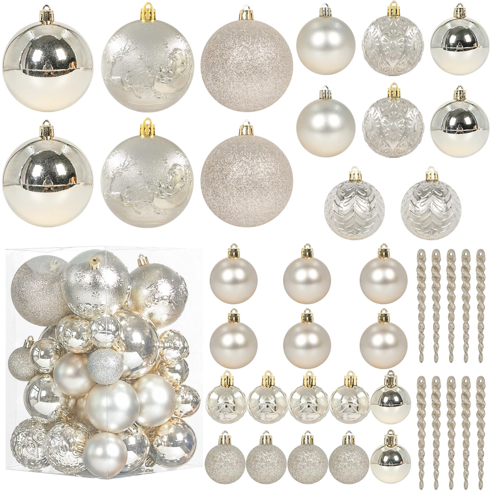 SY CRAFT front package showing 41-piece champagne gold set and contents