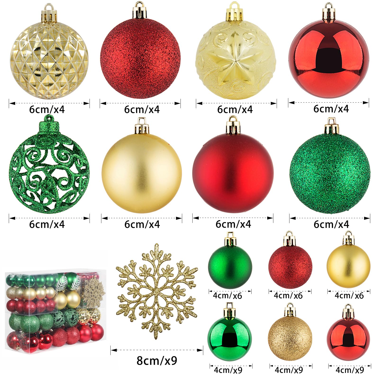SY CRAFT snowflake ornament detail highlighting seasonal motif and sturdiness