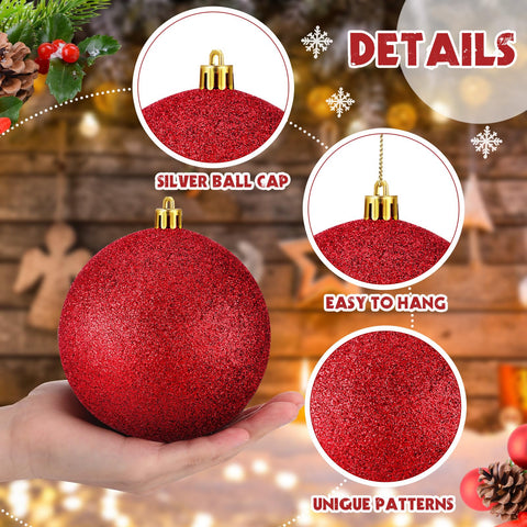 Syhood glossy ornament reflecting lights to add shine and eye-catching sparkle
