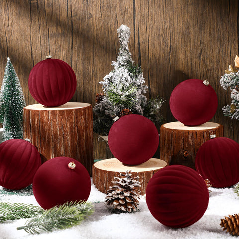 Syhood ornaments hung on a decorated Christmas tree adding warm ambiance