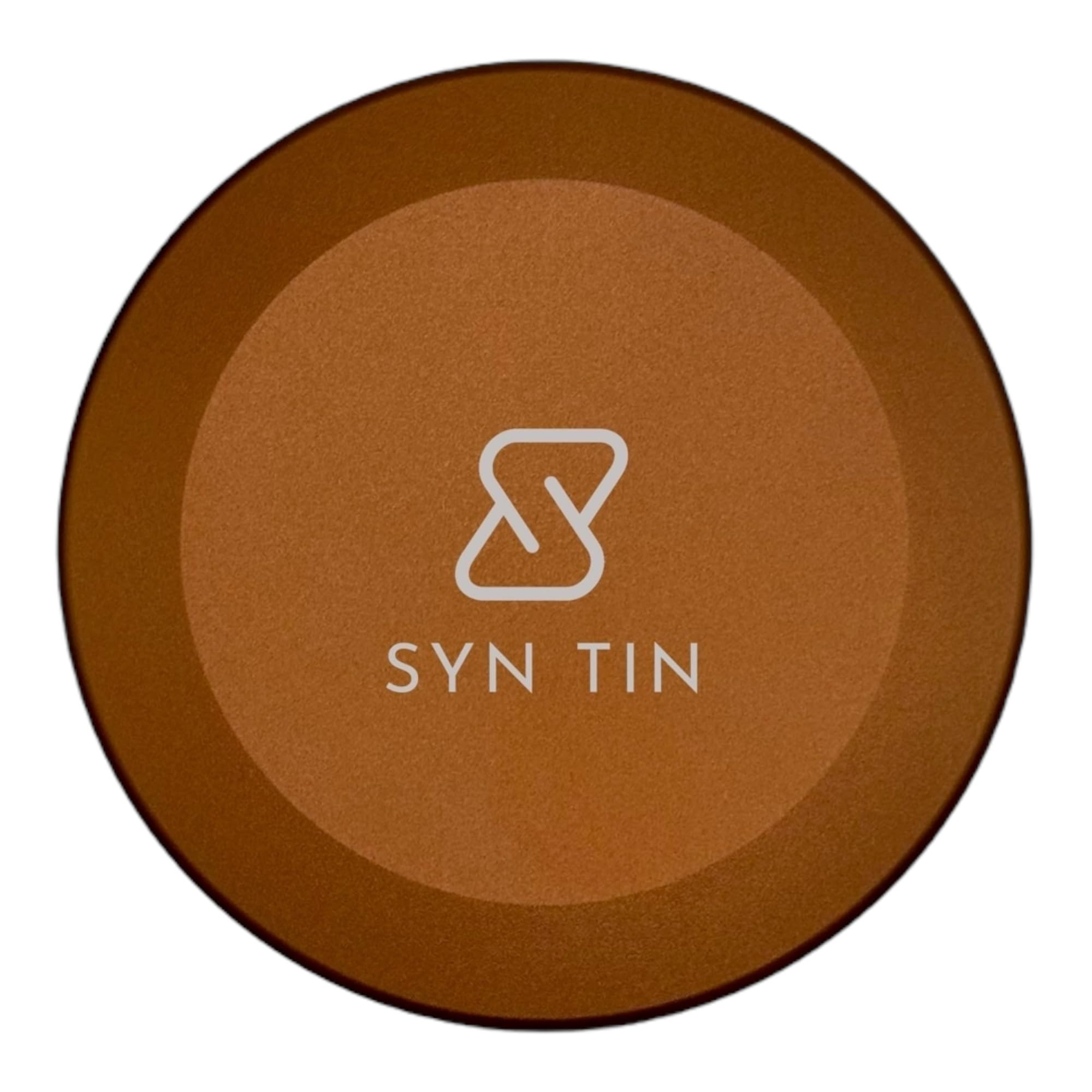 Syn Tin sitting in a pocket demonstrating compact size and easy portability