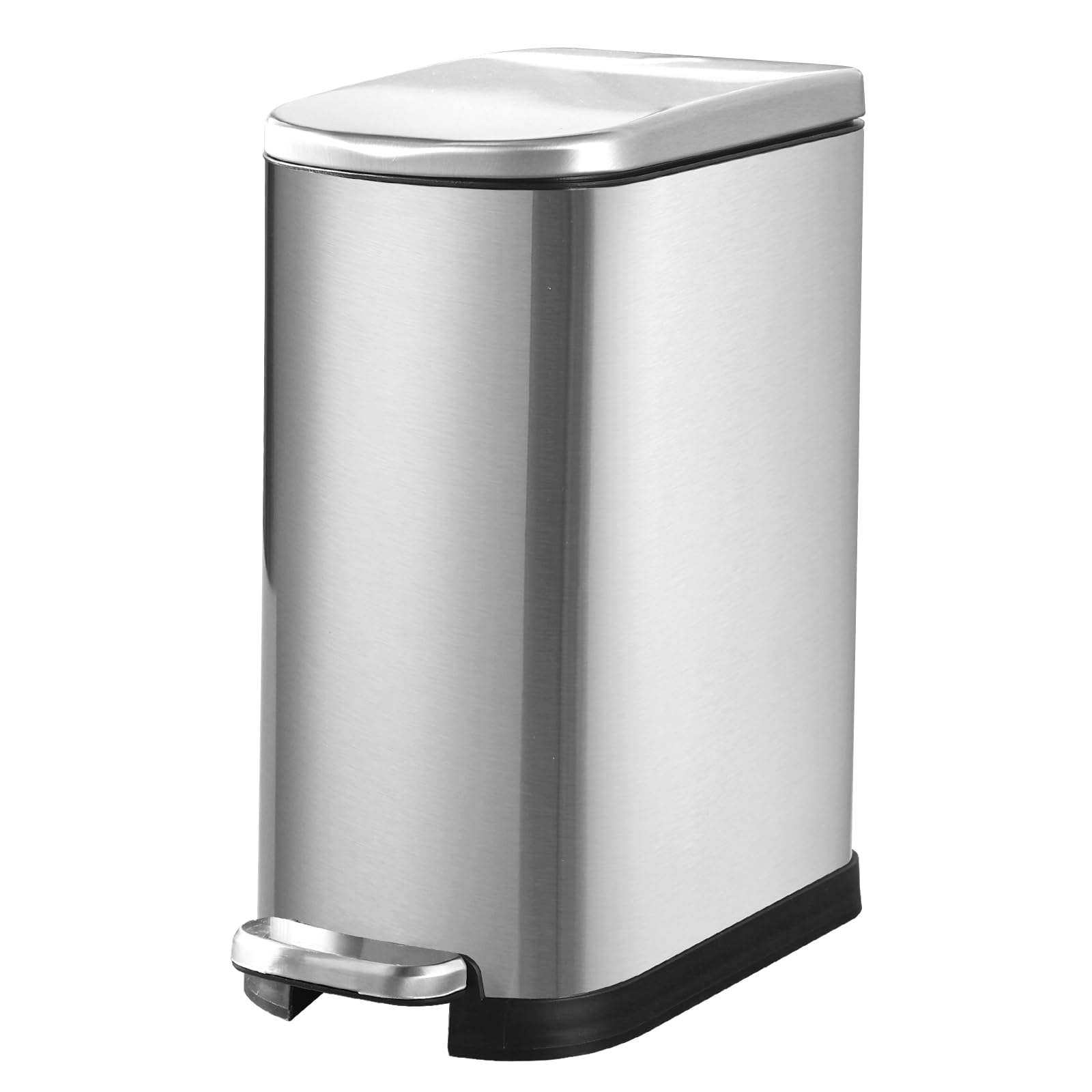 SYNCVIBE front view silver bin showing compact profile and modern look