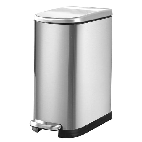 SYNCVIBE front view silver bin showing compact profile and modern look