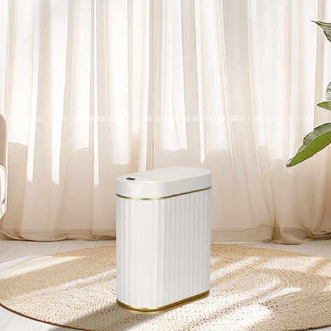 SYNCVIBE in staged bathroom illustrating odor control and tidy look