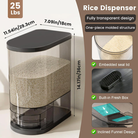 SYNCVIBE measuring cup filled for direct portioning convenience