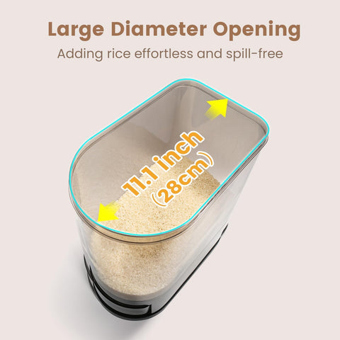 SYNCVIBE size comparison on kitchen scale for accurate capacity