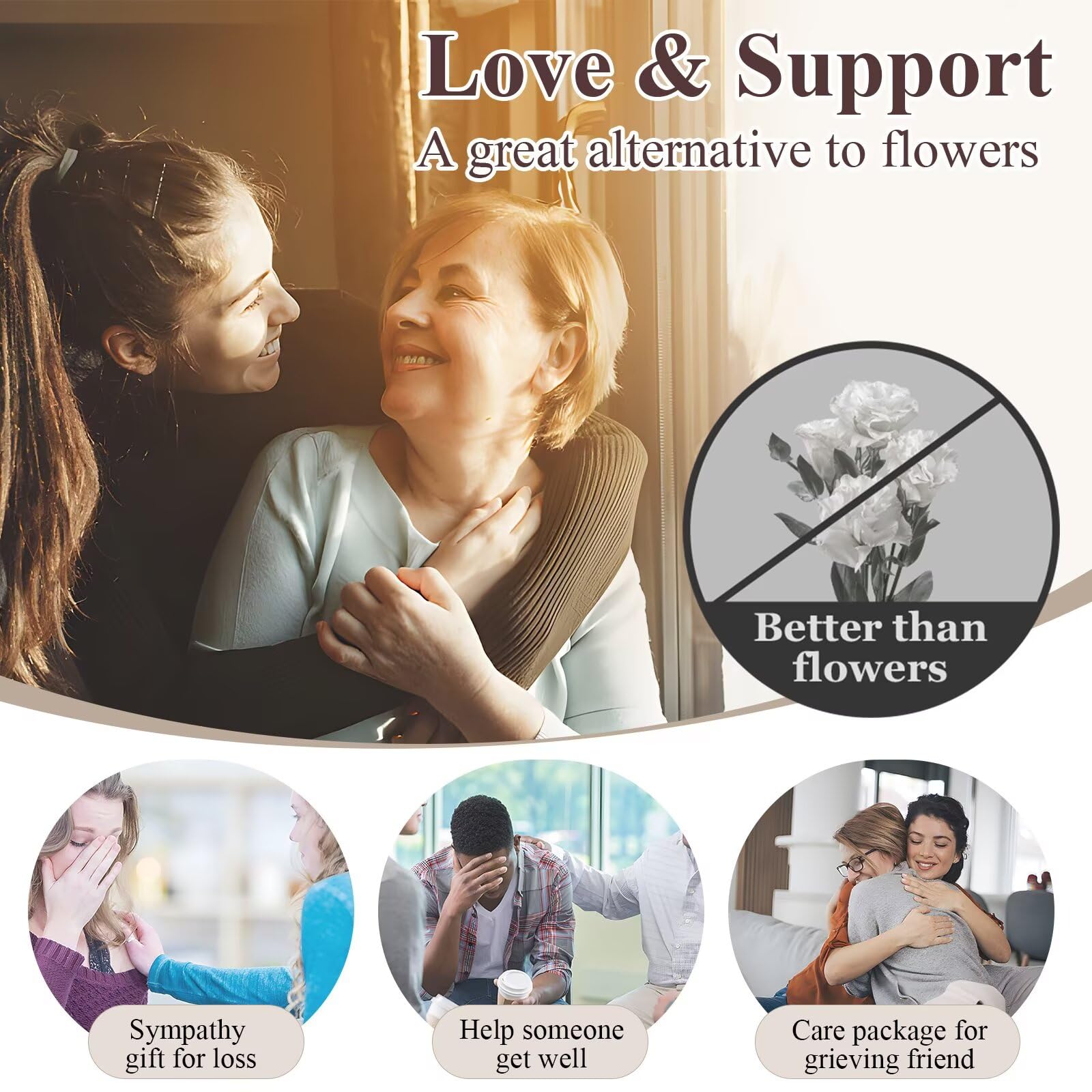Synhonty lifestyle setting on sofa showing how the care package creates a restful environment