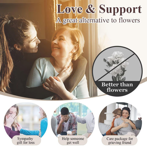 Synhonty lifestyle setting on sofa showing how the care package creates a restful environment