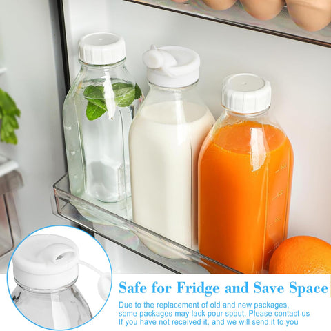 Syntic pour-spout cap pouring milk, benefits controlled drip-free serving