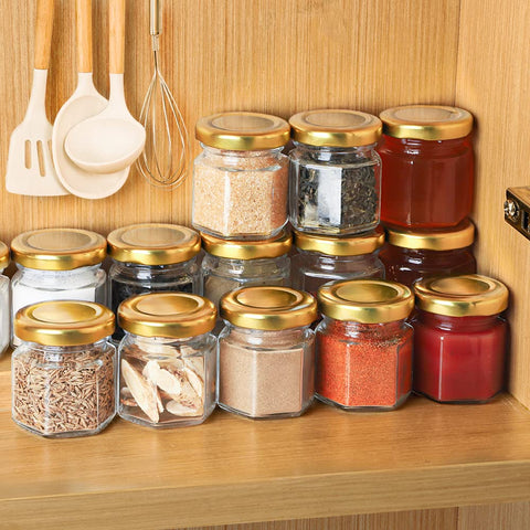 Syntic jar beside a coin to show scale and convenient single-serve benefit