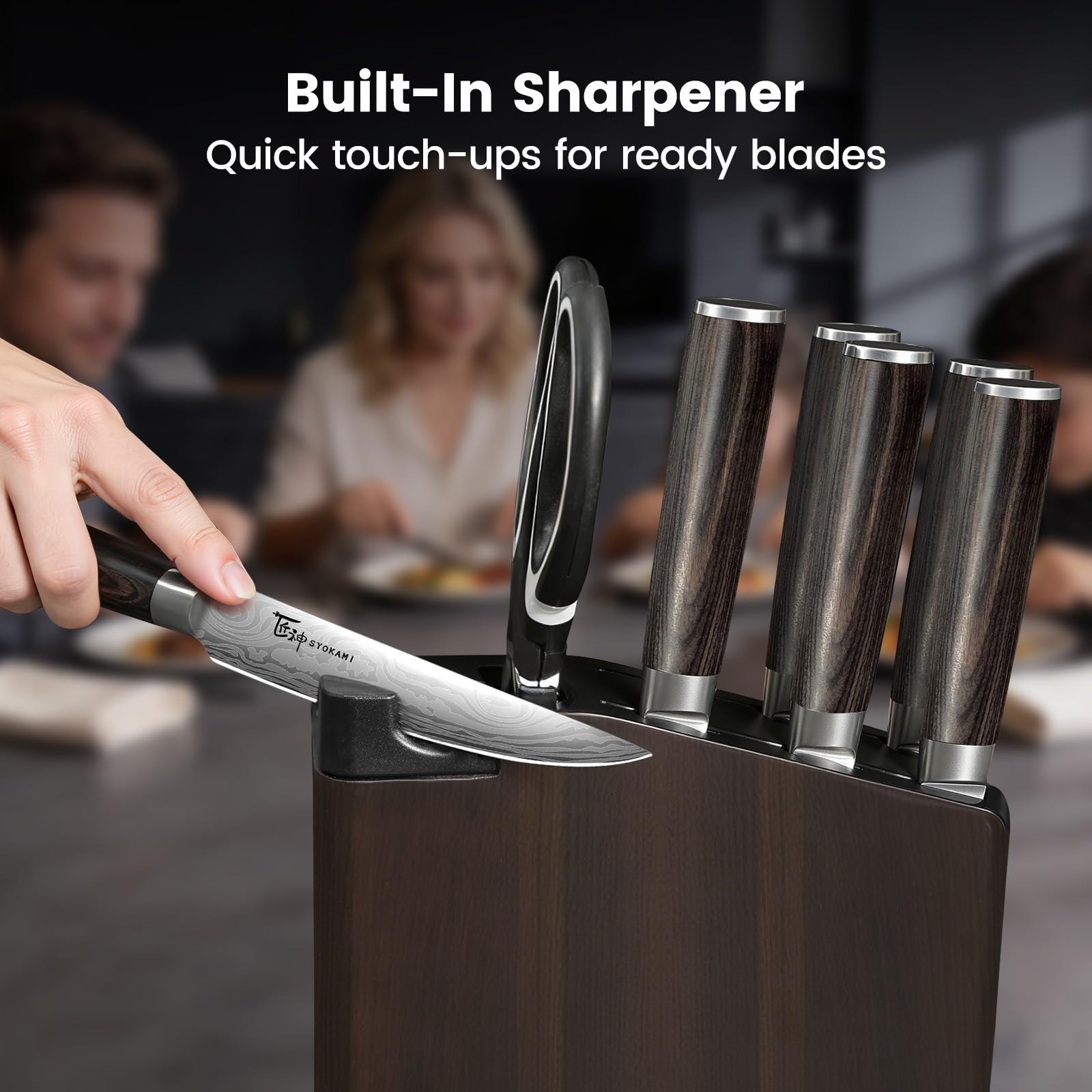 SYOKAMI non-slip feet and base protecting countertops and improving stability