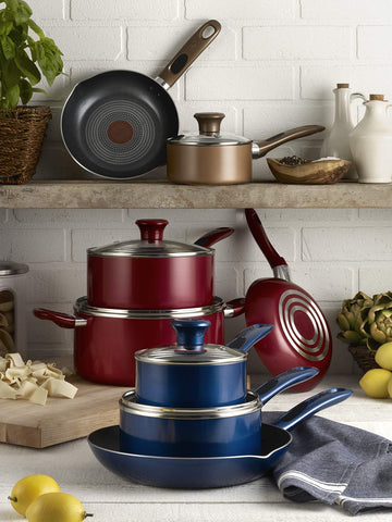 T-Fal pan transferred to oven showing stovetop-to-oven versatility