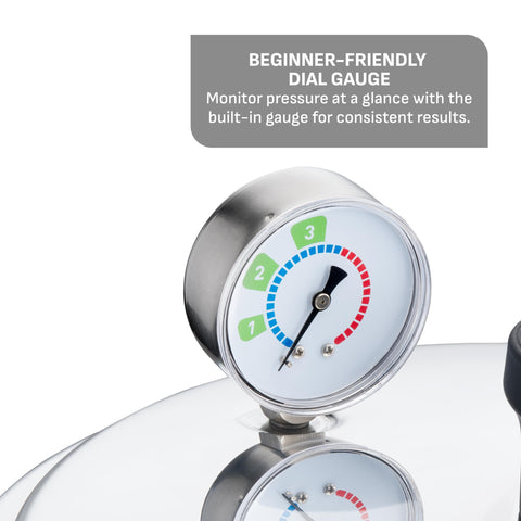 T-Fal canner on stovetop in use demonstrating even heating and reliable performance
