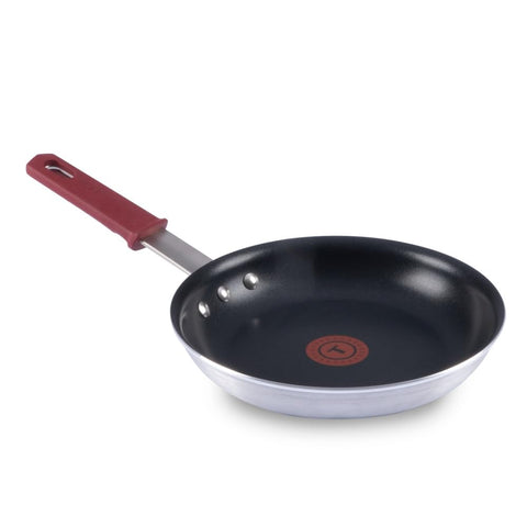 T-fal VX3 front view showing skillet and packaging, durable pro-grade finish