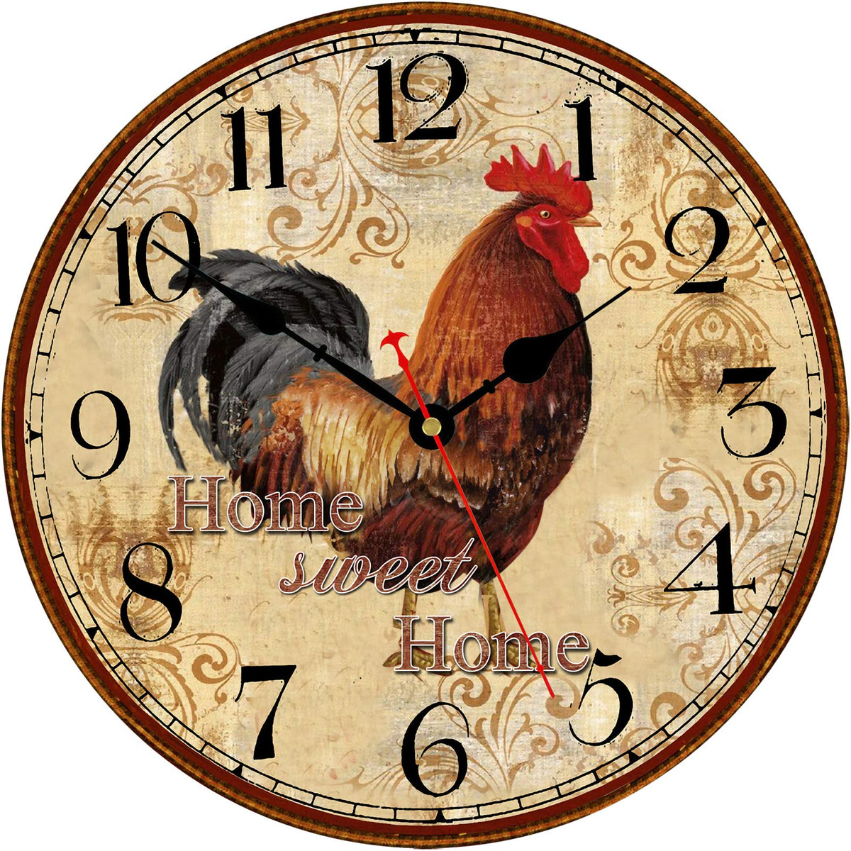 TAHEAT front view showing rooster face and large numerals for easy reading