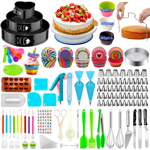Taiker full kit layout showing all tools for quick baking setup