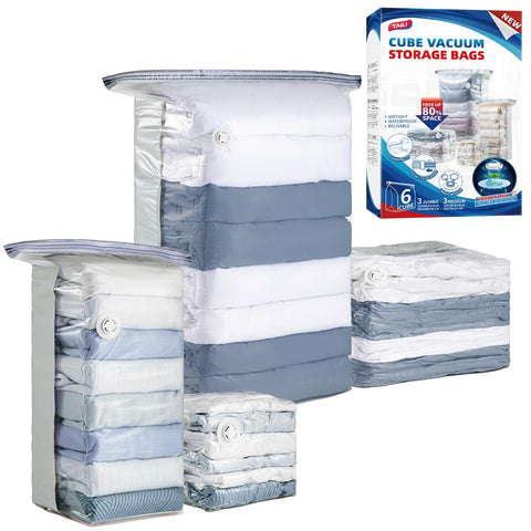 TAILI front packaging showing cream cube vacuum bags and contents organized