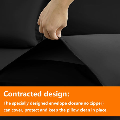 TAIMIT fitted sheet pocket detail showing 14-inch depth for secure mattress fit and protection