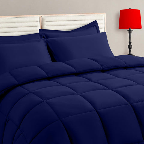 TAIMIT front view of navy 5-piece set showing neat packaging and coordinated look