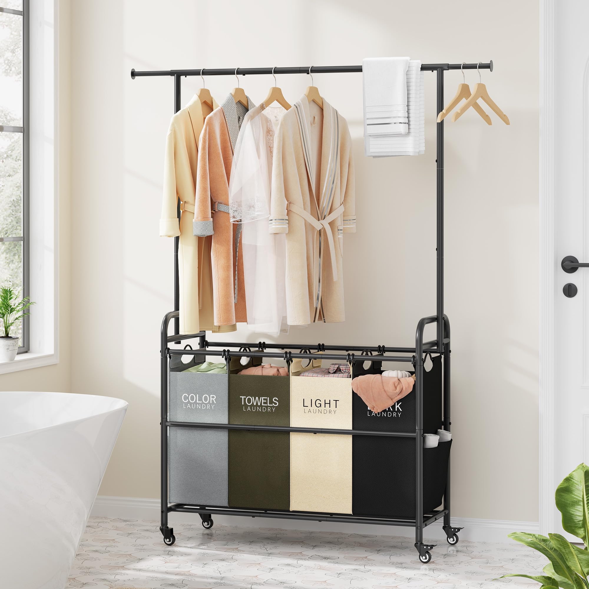 Tajsoon folded stored compact; space-saving when not in use