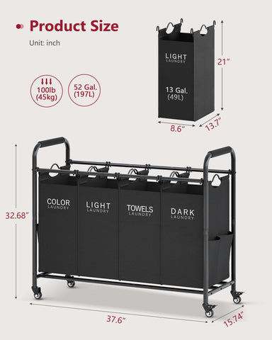 Tajsoon placed in room for scale shows space-saving laundry solution