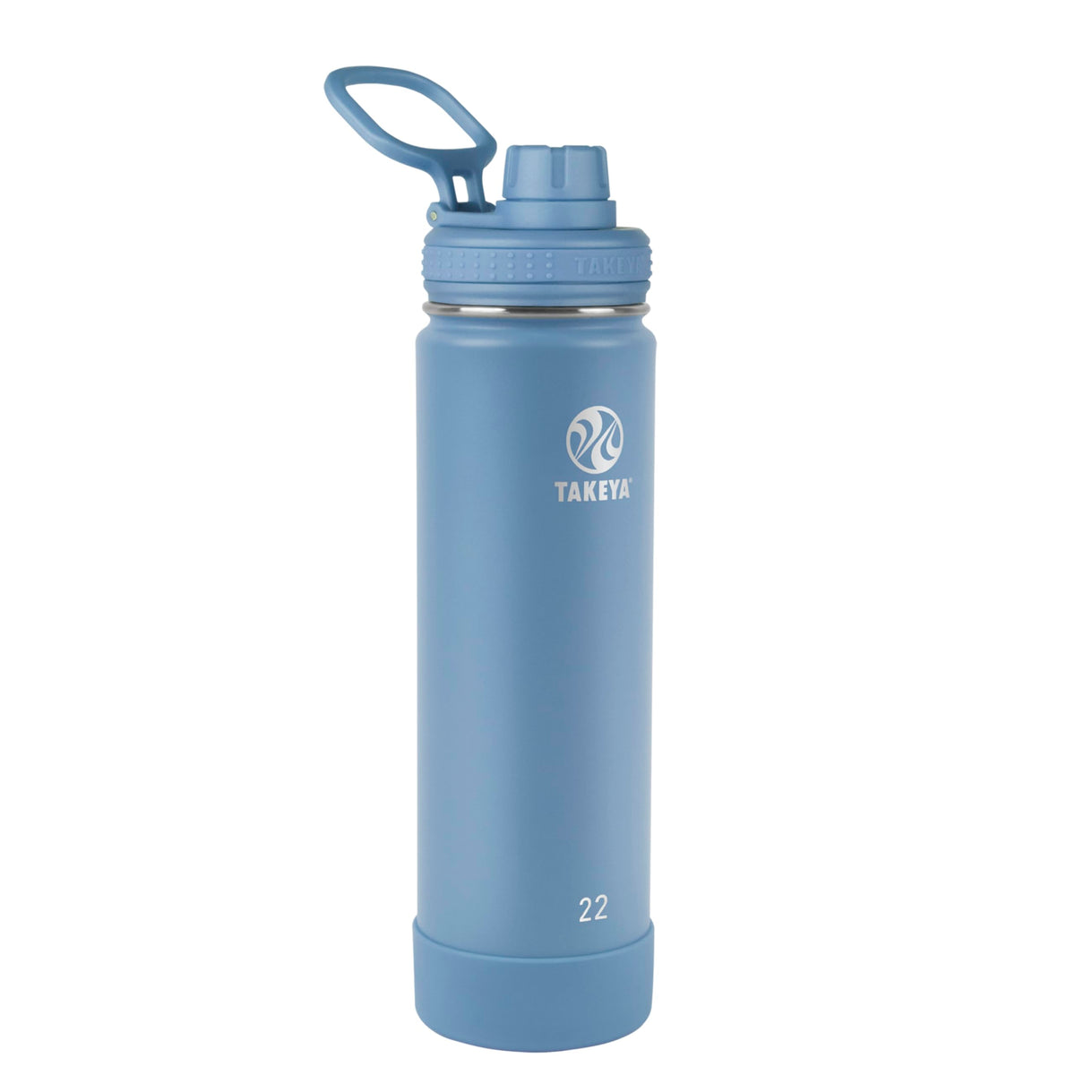 Takeya Actives front view showing sleek bottle and durable finish for daily use