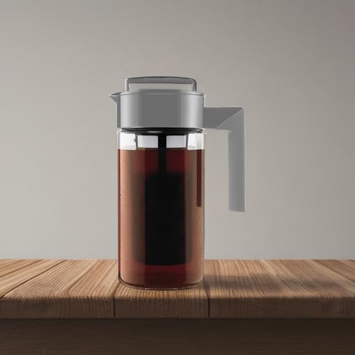 Takeya pitcher stored in refrigerator door for convenient chilling