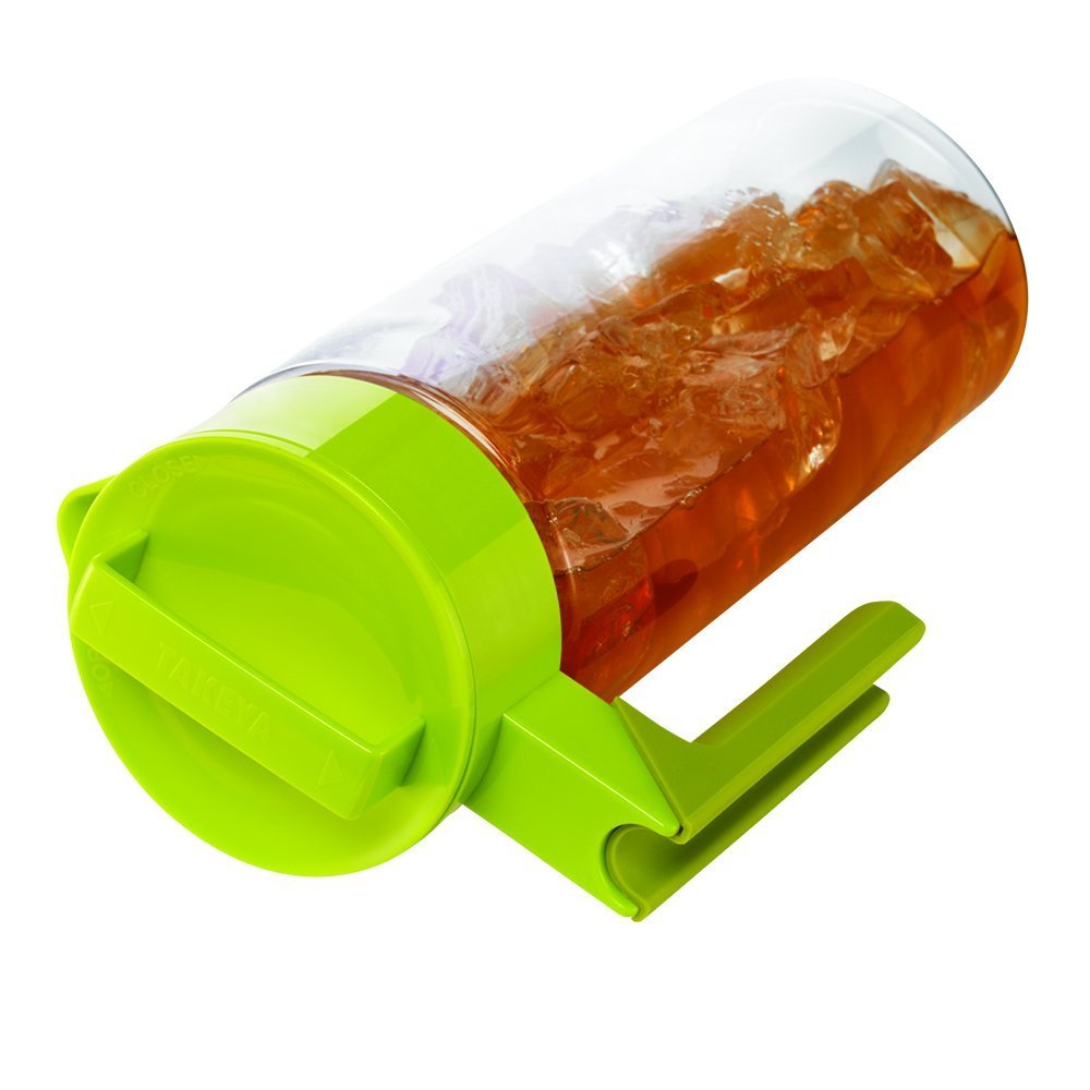 Takeya stainless-steel infuser closeup revealing roomy holes for fuller flavor extraction