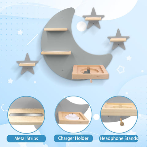 Taladad shelf beside hand showing scale and child-safe size