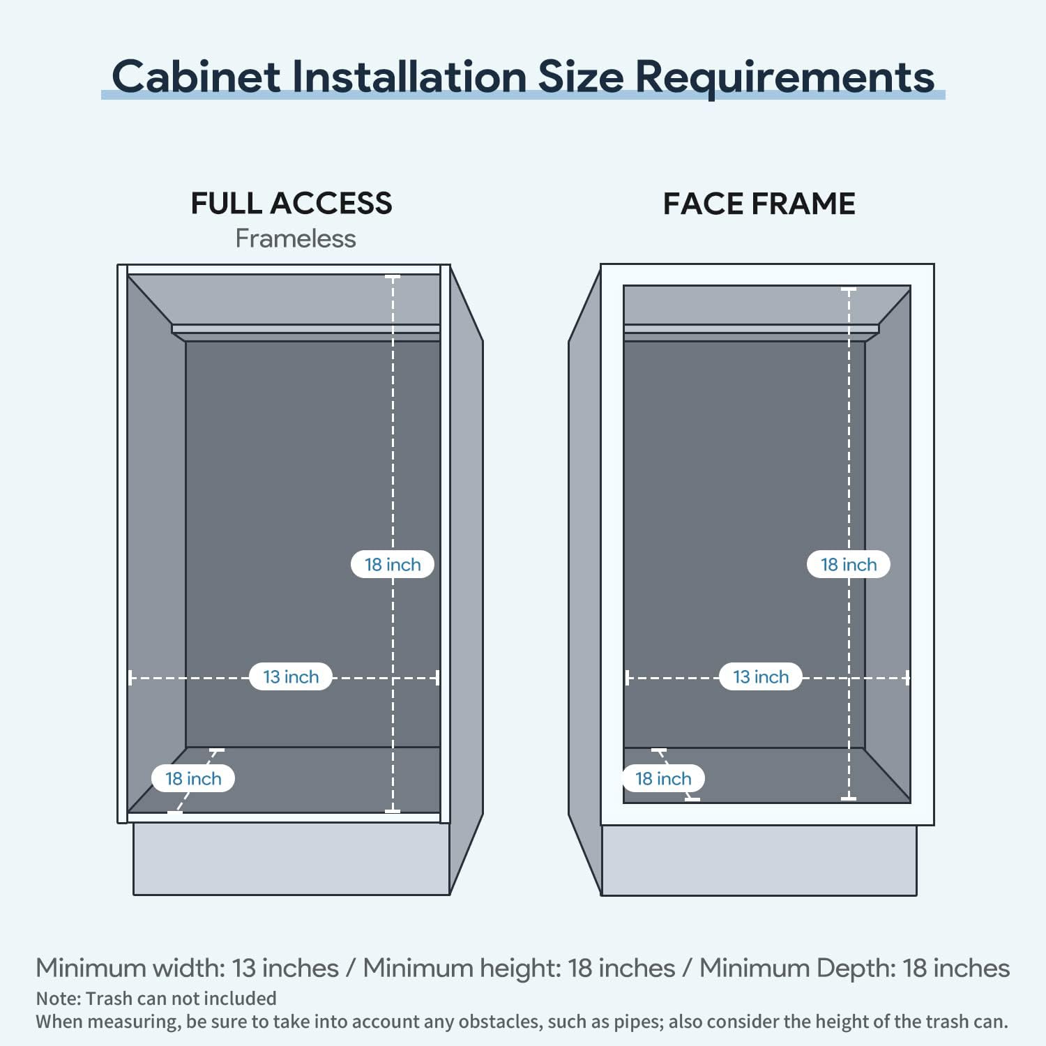 Tanamu empty frame side profile demonstrating compact space-saving footprint