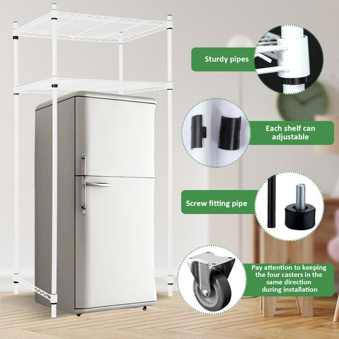 Tandefio adjustable caster detail offering easy mobility and secure locking